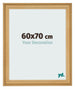 Photo Frame 60x70cm Pine Woodgrain MDF Lazio Front Size | Yourdecoration.co.uk