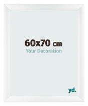 Photo Frame 60x70cm White Vintage MDF Pisa Front Size | Yourdecoration.co.uk