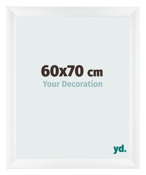 Photo Frame 60x70cm White Vintage MDF Pisa Front Size | Yourdecoration.co.uk