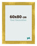 Photo Frame 60x80cm Gold Vintage MDF Pisa Front Size | Yourdecoration.co.uk
