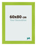 Photo Frame 60x80cm Green MDF Pisa Front Size | Yourdecoration.co.uk
