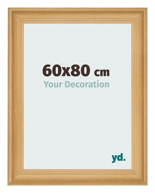 Photo Frame 60x80cm Pine Woodgrain MDF Lazio Front Size | Yourdecoration.co.uk