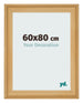 Photo Frame 60x80cm Pine Woodgrain MDF Lazio Front Size | Yourdecoration.co.uk