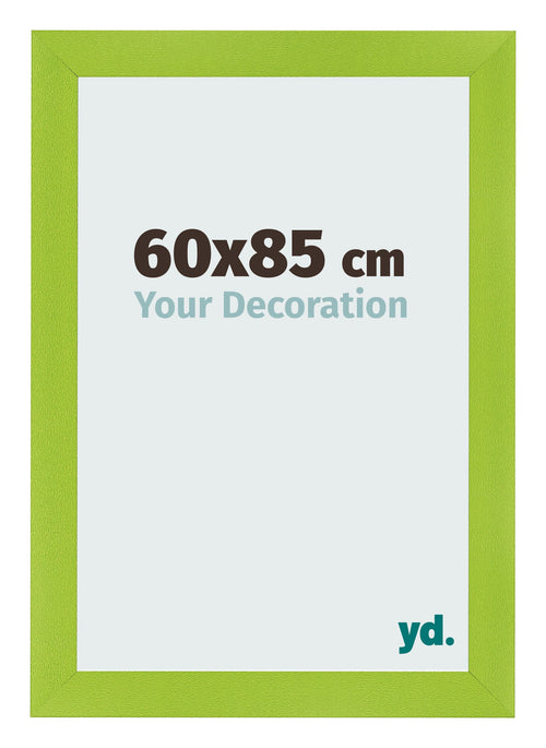 Photo Frame 60x85cm Green MDF Pisa Front Size | Yourdecoration.co.uk