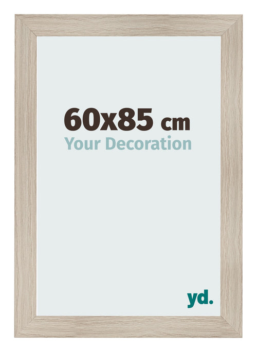 Photo Frame 60x85cm Oak Rustic MDF Pisa Front Size | Yourdecoration.co.uk