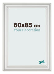 Photo Frame 60x85cm White Swept MDF Lazio Front Size | Yourdecoration.co.uk