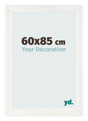Photo Frame 60x85cm White Vintage MDF Pisa Front Size | Yourdecoration.co.uk