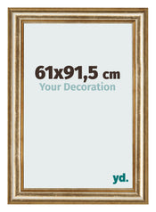 Photo Frame 61x91 5cm Gold Antique MDF Lazio Front Size | Yourdecoration.co.uk