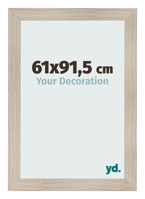Photo Frame 61x91 5cm Oak Rustic MDF Pisa Front Size | Yourdecoration.co.uk