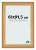 Photo Frame 61x91 5cm Pine Woodgrain MDF Lazio Front Size | Yourdecoration.co.uk