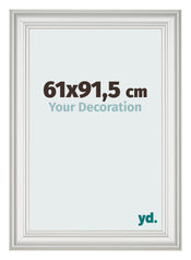 Photo Frame 61x91 5cm White Swept MDF Lazio Front Size | Yourdecoration.co.uk