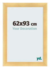 Photo Frame 62x93cm Gold Vintage MDF Pisa Front Size | Yourdecoration.co.uk