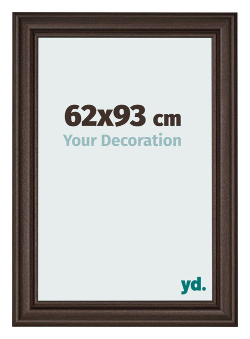 Photo Frame 62x93cm Oak Dark MDF Lazio Front Size | Yourdecoration.co.uk