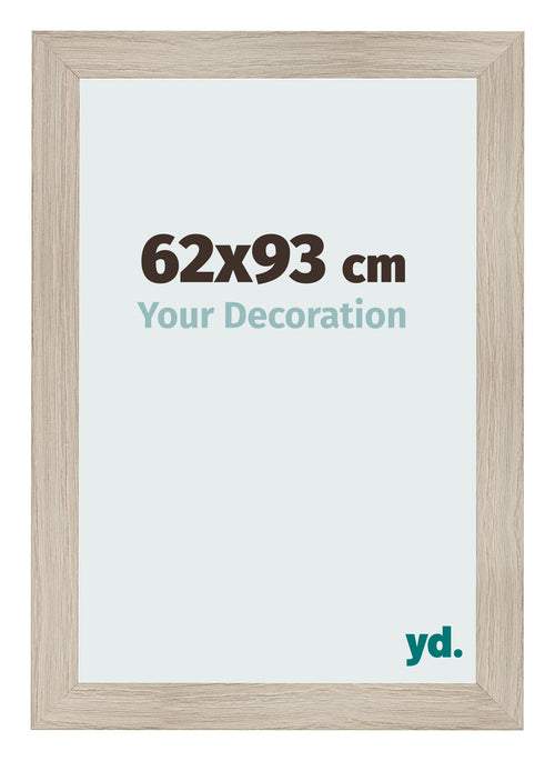 Photo Frame 62x93cm Oak Rustic MDF Pisa Front Size | Yourdecoration.co.uk