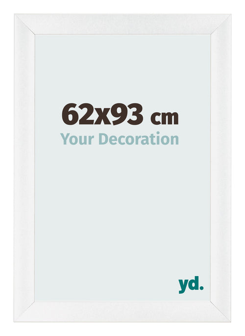 Photo Frame 62x93cm White Vintage MDF Pisa Front Size | Yourdecoration.co.uk