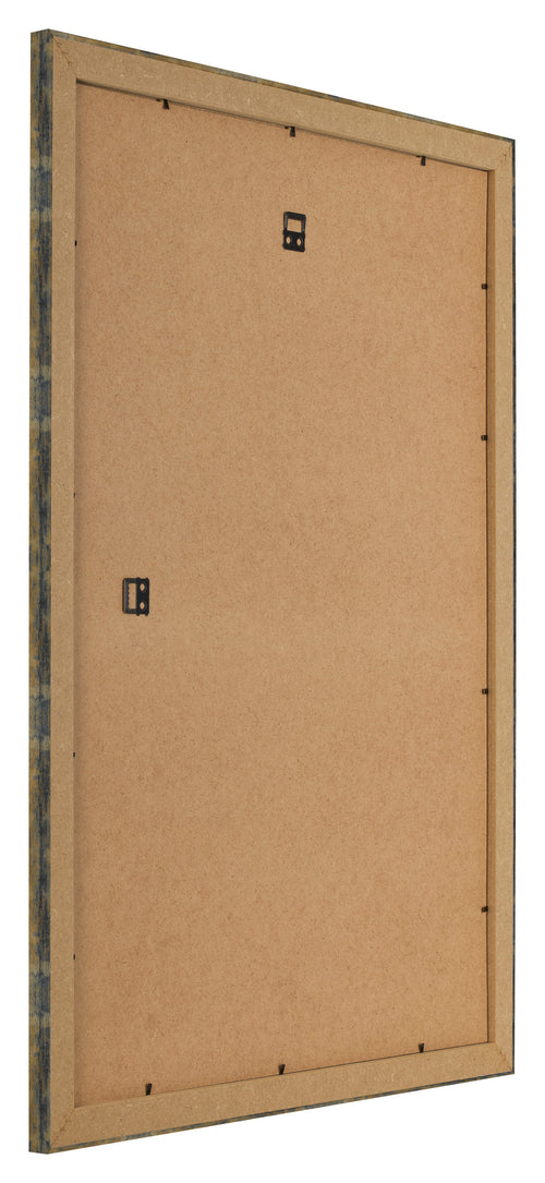 Photo Frame 67x98cm Blue Gold Melange MDF Pisa Back Oblique | Yourdecoration.co.uk