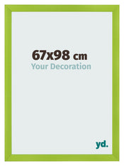 Photo Frame 67x98cm Green MDF Pisa Front Size | Yourdecoration.co.uk