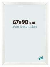 Photo Frame 67x98cm White Vintage MDF Pisa Front Size | Yourdecoration.co.uk