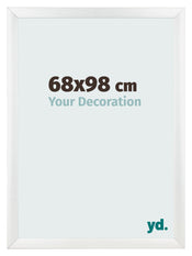 Photo Frame 68x98cm White Vintage MDF Pisa Front Size | Yourdecoration.co.uk