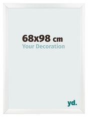 Photo Frame 68x98cm White Vintage MDF Pisa Front Size | Yourdecoration.co.uk