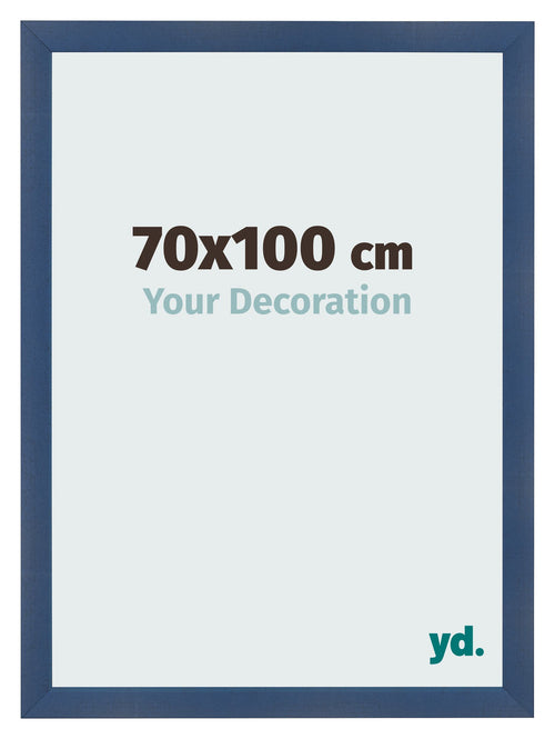 Photo Frame 70x100cm Dark Blue Swept MDF Pisa Front Size | Yourdecoration.co.uk