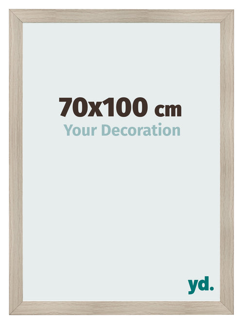 Photo Frame 70x100cm Oak Rustic MDF Pisa Front Size | Yourdecoration.co.uk