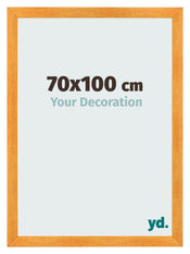 Photo Frame 70x100cm Orange MDF Pisa Front Size | Yourdecoration.co.uk