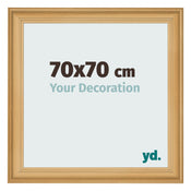 Photo Frame 70x70cm Pine Woodgrain MDF Lazio Front Size | Yourdecoration.co.uk