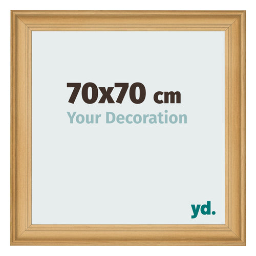 Photo Frame 70x70cm Pine Woodgrain MDF Lazio Front Size | Yourdecoration.co.uk