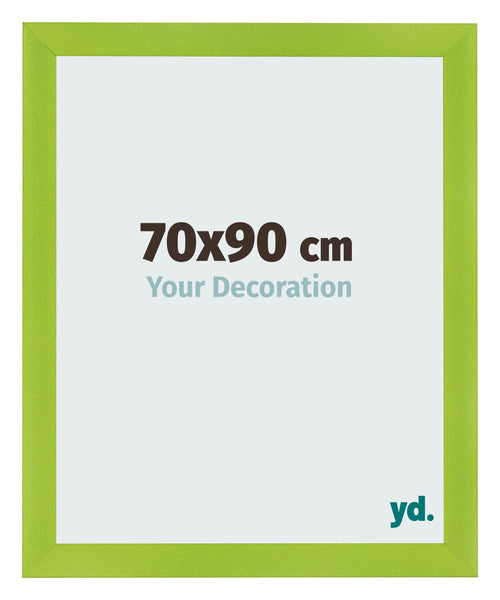 Photo Frame 70x90cm Green MDF Pisa Front Size | Yourdecoration.co.uk