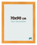 Photo Frame 70x90cm Orange MDF Pisa Front Size | Yourdecoration.co.uk