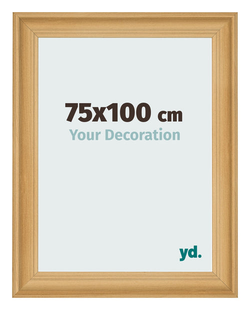 Photo Frame 75x100cm Pine Woodgrain MDF Lazio Front Size | Yourdecoration.co.uk