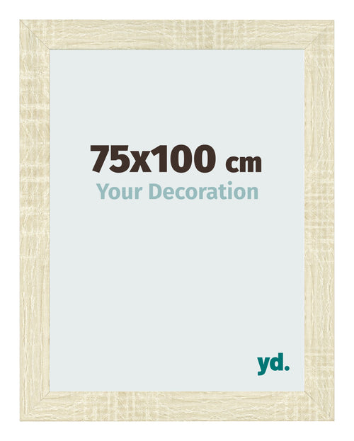Photo Frame 75x100cm Sonoma Oak MDF Pisa Front Size | Yourdecoration.co.uk