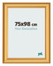 Photo Frame 75x98cm Gold Matte MDF Lazio Front Size | Yourdecoration.co.uk