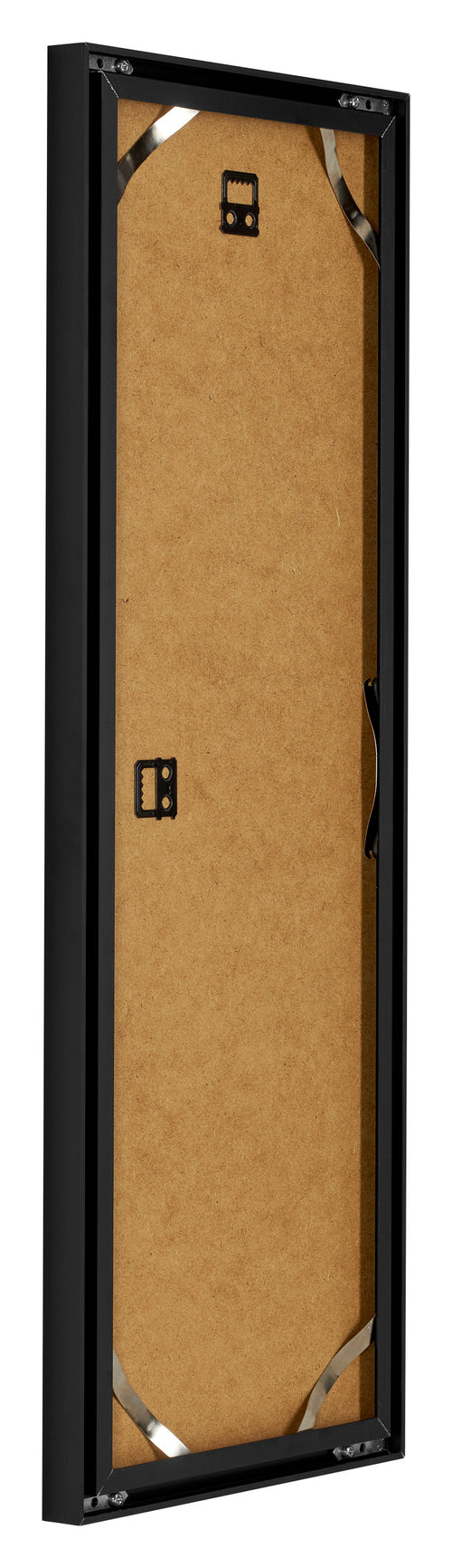 Virginia Aluminium Photo Frame 33x98cm Black Back Oblique | Yourdecoration.co.uk