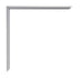 Photo Frame 45x60 cm - Silver High Gloss - Plastic - Annecy