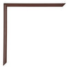 Annecy Plastic Photo Frame 18x24cm Brown Detail Corner | Yourdecoration.co.uk