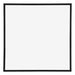 Annecy Plastic Photo Frame 20x20cm Black Matt Front | Yourdecoration.co.uk