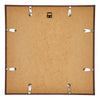 Annecy Plastic Photo Frame 20x20cm Brown Back | Yourdecoration.co.uk