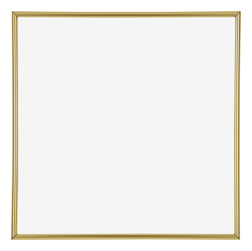 Annecy Plastic Photo Frame 20x20cm Gold Front | Yourdecoration.co.uk