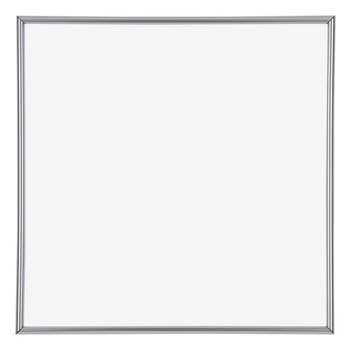 Annecy Plastic Photo Frame 20x20cm Silver Front | Yourdecoration.co.uk