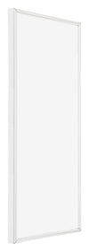 Annecy Plastic Photo Frame 20x40cm White High Gloss Front Oblique | Yourdecoration.co.uk