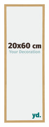 Annecy Plastic Photo Frame 20x60cm Beech Front Size | Yourdecoration.co.uk