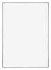 Annecy Plastic Photo Frame 21x30cm Silver Front | Yourdecoration.co.uk