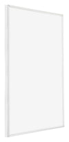 Annecy Plastic Photo Frame 30x40cm White High Gloss Front Oblique | Yourdecoration.co.uk