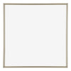 Annecy Plastic Photo Frame 35x35cm Champagne Front | Yourdecoration.co.uk