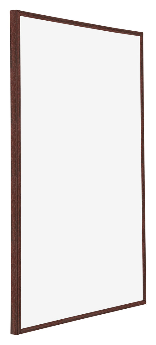 Annecy Plastic Photo Frame 35x50cm Brown Front Oblique | Yourdecoration.co.uk