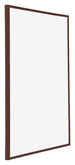 Annecy Plastic Photo Frame 35x50cm Brown Front Oblique | Yourdecoration.co.uk