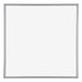 Annecy Plastic Photo Frame 40x40cm Silver Front | Yourdecoration.co.uk