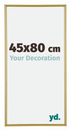 Annecy Plastic Photo Frame 45x80cm Gold Front Size | Yourdecoration.co.uk